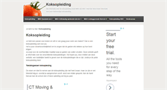 Desktop Screenshot of koksopleiding.net