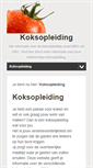 Mobile Screenshot of koksopleiding.net
